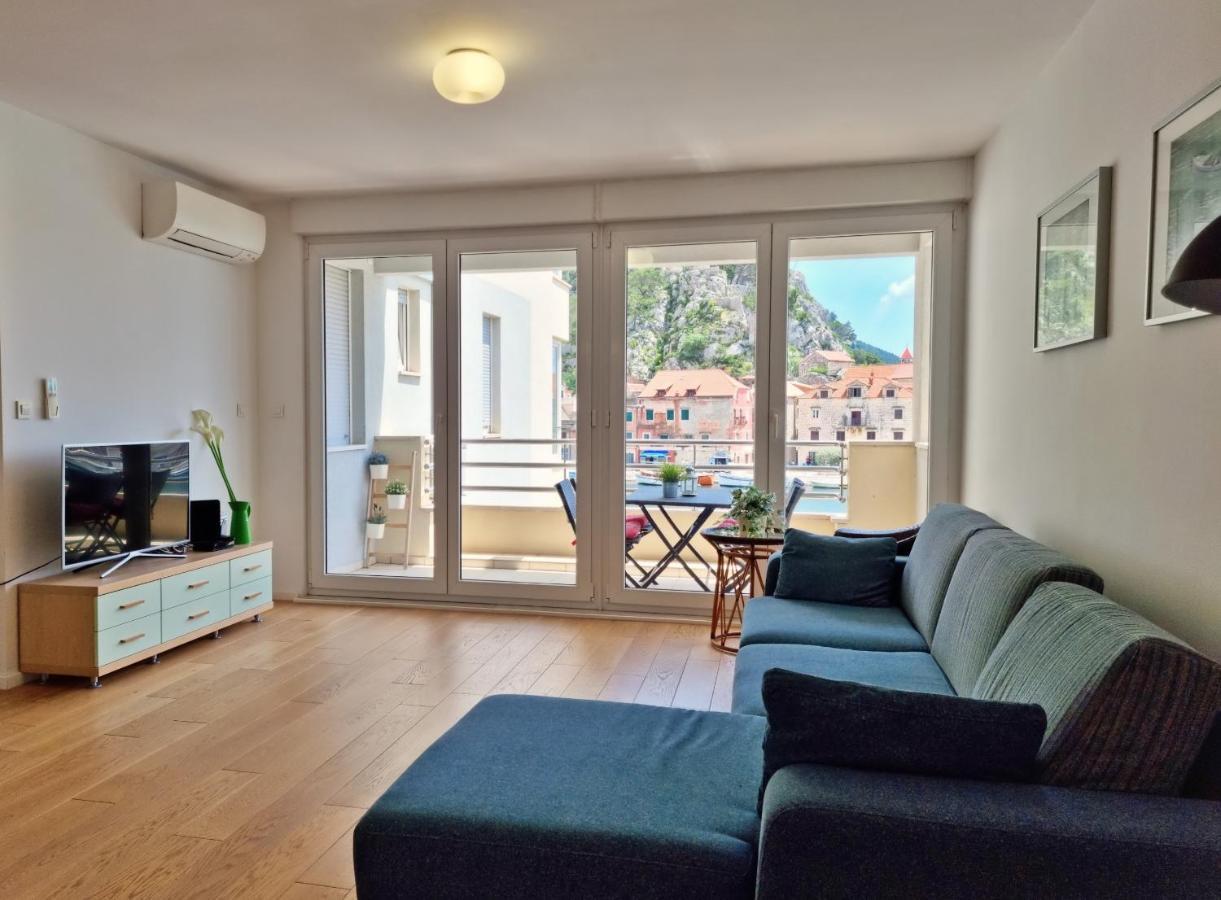 Mitra Zonata Blue Apartment Omis Bagian luar foto
