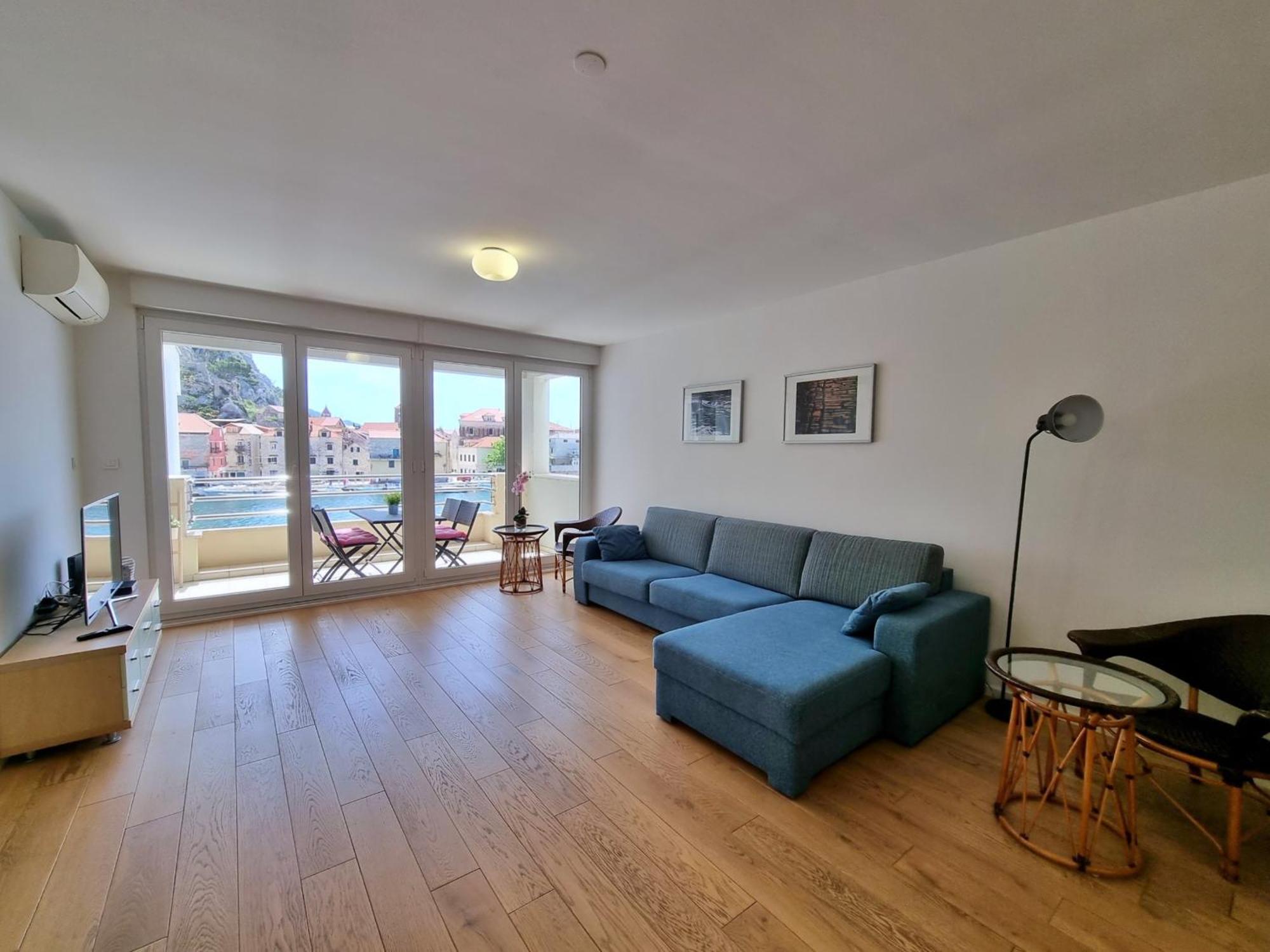 Mitra Zonata Blue Apartment Omis Bagian luar foto